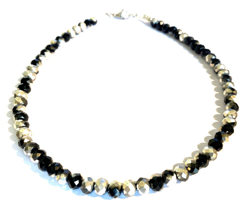 Collana tennis swarovski - , nera