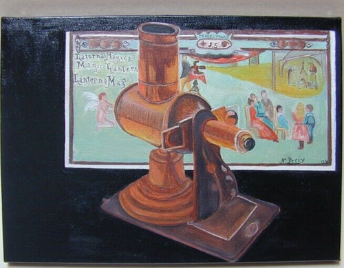 Lanterne magique tableau - magique,