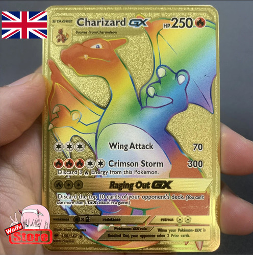 Pokemon card charizard - card, charizard-gx
