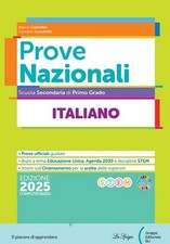 Prova Nazionali Invalsi italiano 2025. Per la Scuola media.