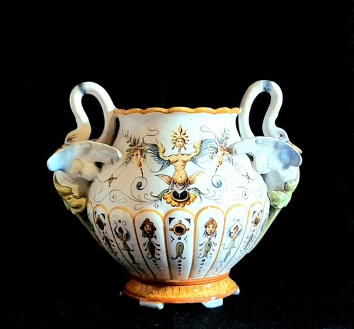 Ginori artistico vaso dipinto - , artistico:vaso