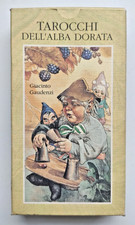 Tarocchi dell'Alba Dorata 22 carte e libretti Giacinto Gaudenzi Lo Scarabeo FIAT