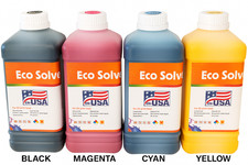 Inchiostro eco solvente DX4 DX5 DX6 DX7 Roland Mimaki Mutoh stampanti 4 litri En-USA