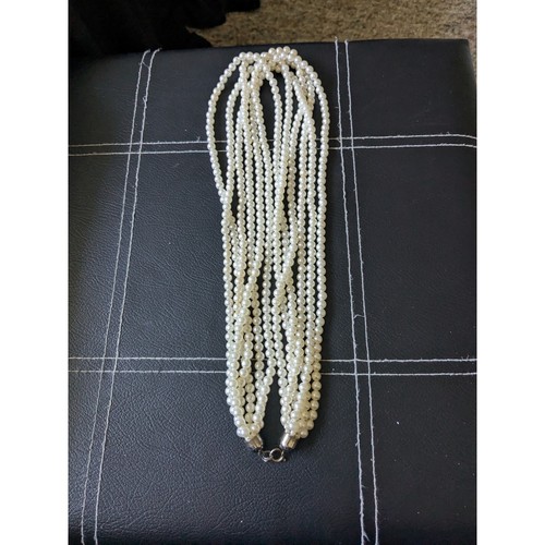 Collana vintage perle finte - vintage,
