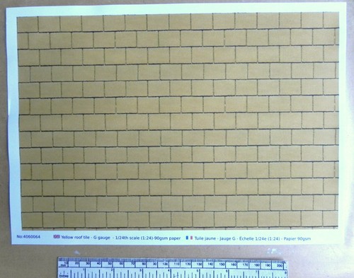 Foglio carta per tegole - a4,