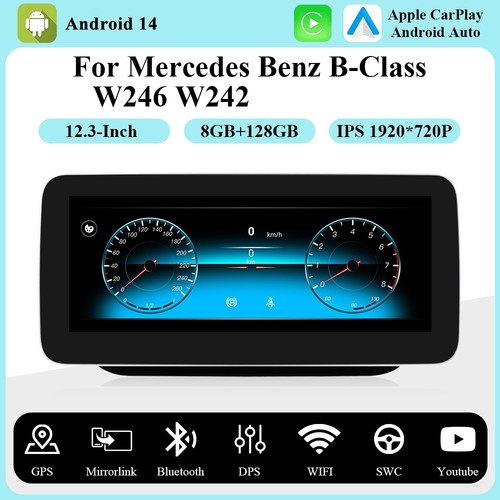 Stereo core carplay - 8-core, 12.3"