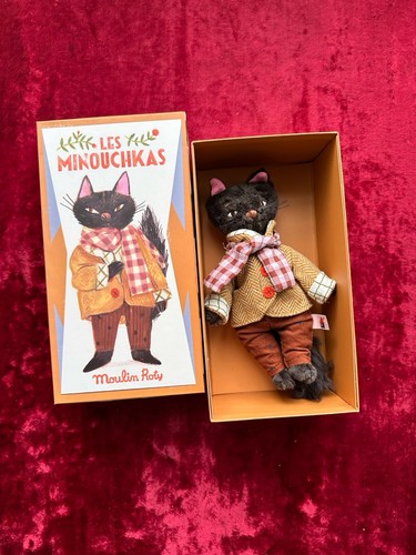Moulin roty jouet chat noir - roty,