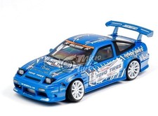 NISSAN 180SX - Pneumatici Toyo Drift - Blu - Micro Turbo 1:64