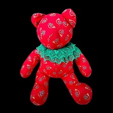Peluche orso natale fatto - di,