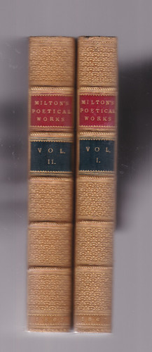 Milton poetical works vol - poetical,
