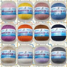 Gomitolo 100 gr. cotone FILO DI SCOZIA "Magnum 100" N°5 Titan wool - vari colori