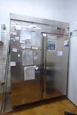 armadio frigo murale in acciaio doppia porta con ruote ideale x forme formaggio