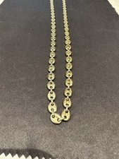 Round Mariner “Gucci Link” Style Gold Coloured Chain