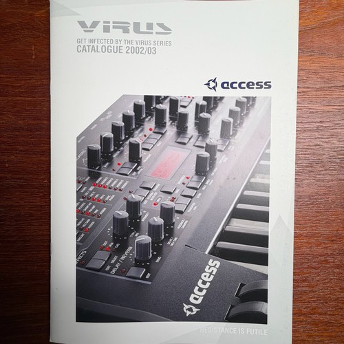 Vintage access virus catalog - vintage,