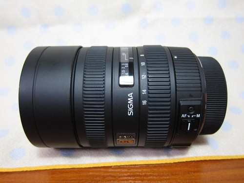Sigma 16mm 6 dc hsm - 8, f4.5