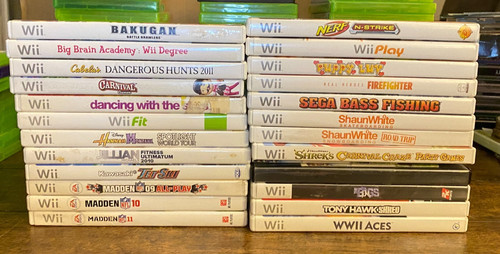 Nintendo wii games manual - wii,