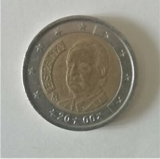  Spain, 2 Euro  2000, Bi-Metallic