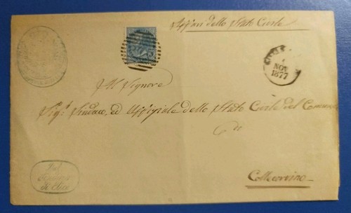 1877 città angelo - s., timbro