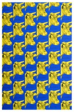 WARHOL  ANDY  ARTE VISIVA  TITOLO "COW 1971"  STAMPA SERIGRAFICA.