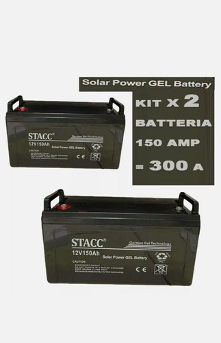 Kit gel batteria - ah, 300