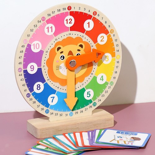 legno bambini orologio