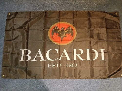 Bacardi flag black - bacardi,