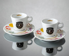 2 TAZZINE CUPS LAVAZZA RESERVA