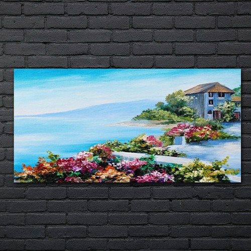 Dipinto olio paesaggio marino