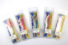 Lotto 5 Totanare YO-ZURI Oita - Size 3.0 - 2.5 - Col. LP06 Pink Blue 23 25 AB49