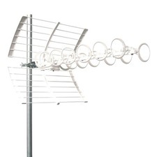 Emme Esse Optica Antenna TV UHF, antenna con filtro 5G, 29 elementi