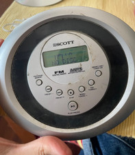 Scott Portatile CD Lettore CD Player Vintage funzionante