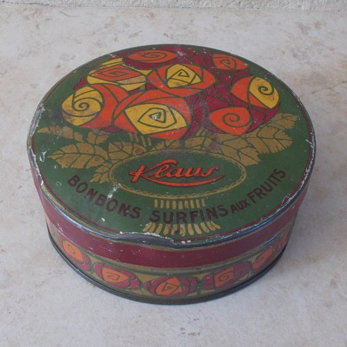 Ancienne boite tôle metal - ancienne,