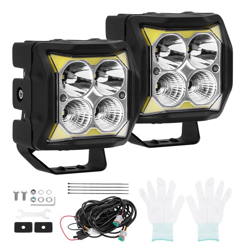 Faro aggiuntivo 110w led - 110w, 4"
