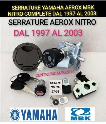Serrature yamaha aerox mbk - serrature,