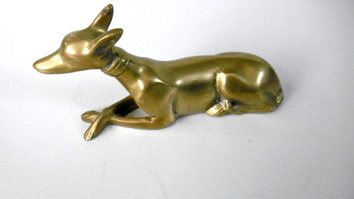 Cane levriero bronzo - cane,