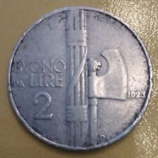 LOTTO 3 MONETE- 2 LIRE 1923 -