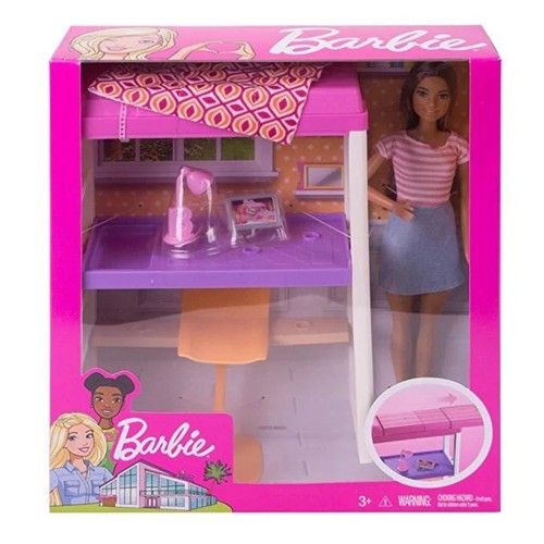 Barbie letto soppalco - a,