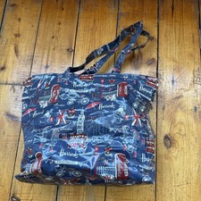 Borsa tote Blue Harrods London