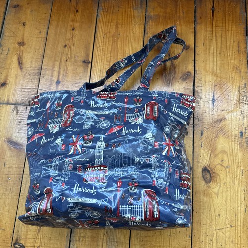 Borsa tote blue harrods - borsa,