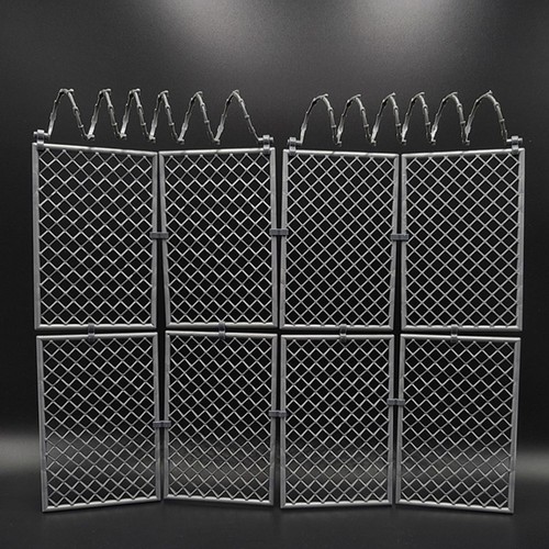 Barbed wire guardrail - barbed,