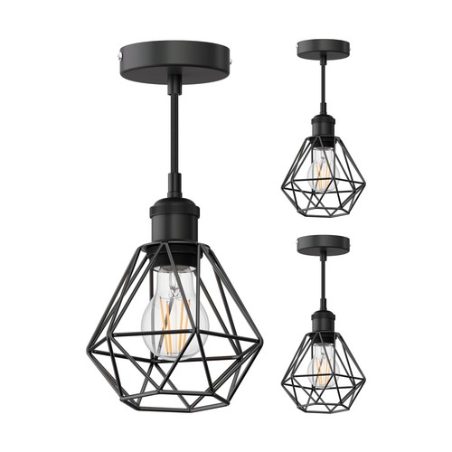 Lampada sospensione retra - 3x,