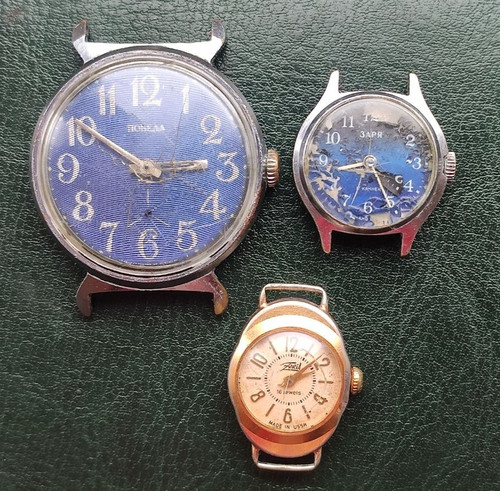 Lotto orologi sovietici - di,
