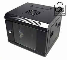 Armadio da parete nero 10" 4U