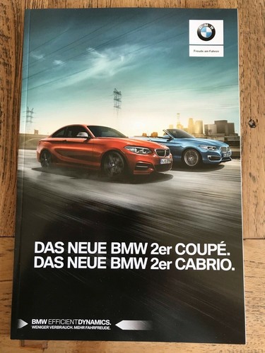 Brochure bmw f22 - f23, serie
