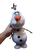 *HH* Peluche Giocattolo Frozen Olaf Toy Gioco Pupazzo Parlante Tedesco 30cm