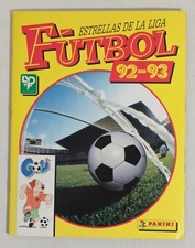ALBUM Calciatori FUTBOL ESTRELLAS DE LA LIGA 92-93 completo  Ed. Panini !!