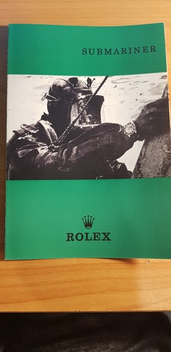 Rolex submariner depliant - rolex,