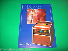 LYRIC By WURLITZER 1979