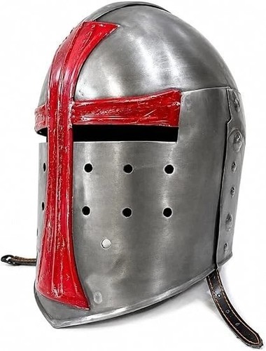 Elmetto cavaliere crociato