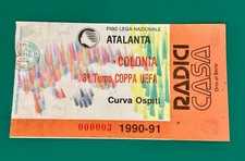 Coppa UEFA 1990/91 : ATALANTA vs 1FC COLONIA